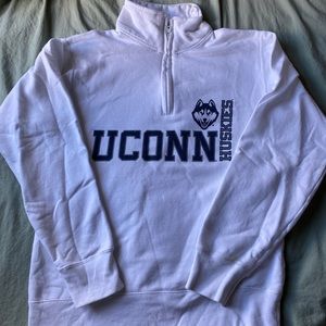 UConn Quarter Zip Sweatshirt
